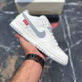 Dunk Supreme White Metallic Silver (1:1 batch)