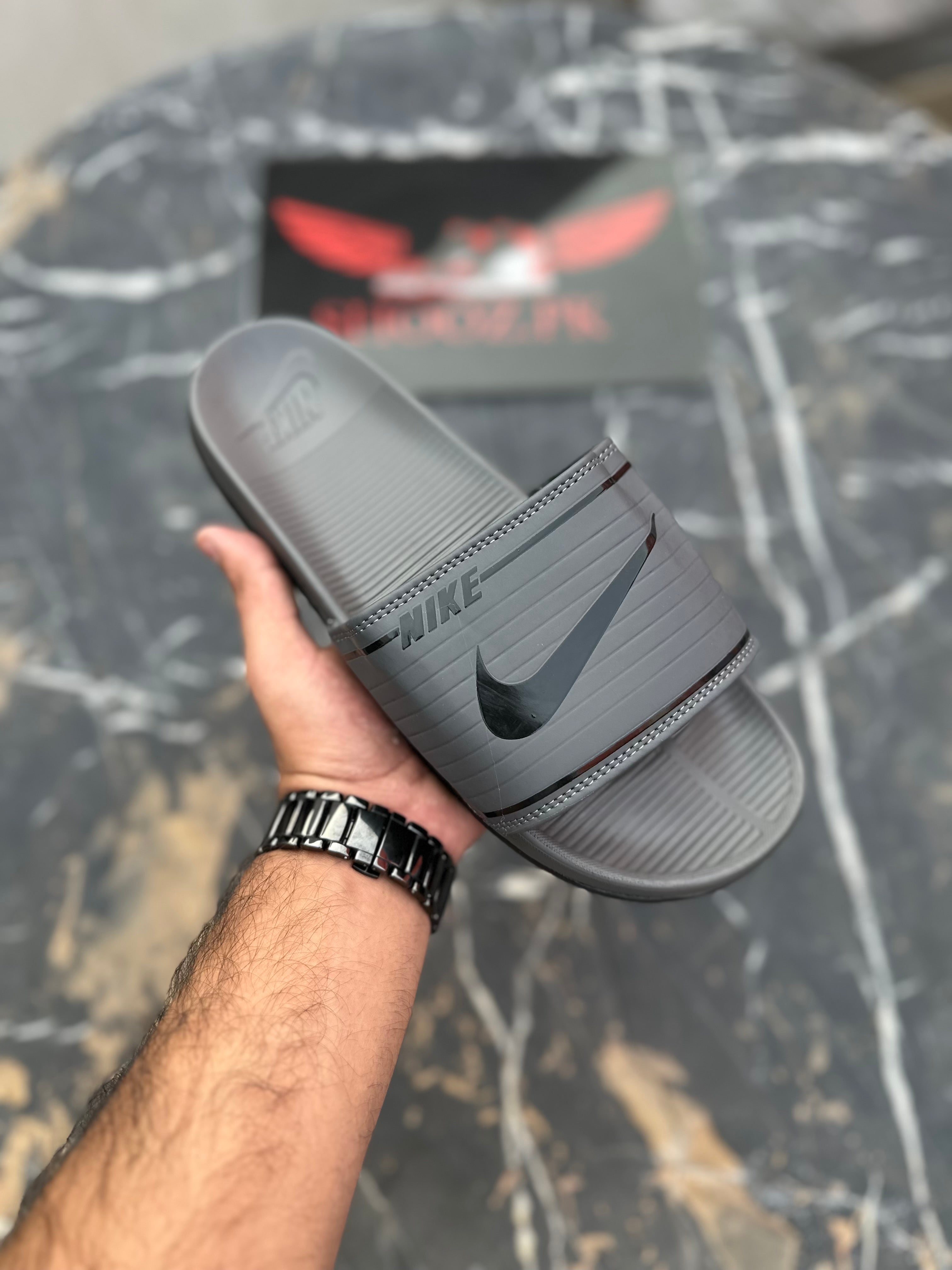 NK turbo slides (1242F)- Grey