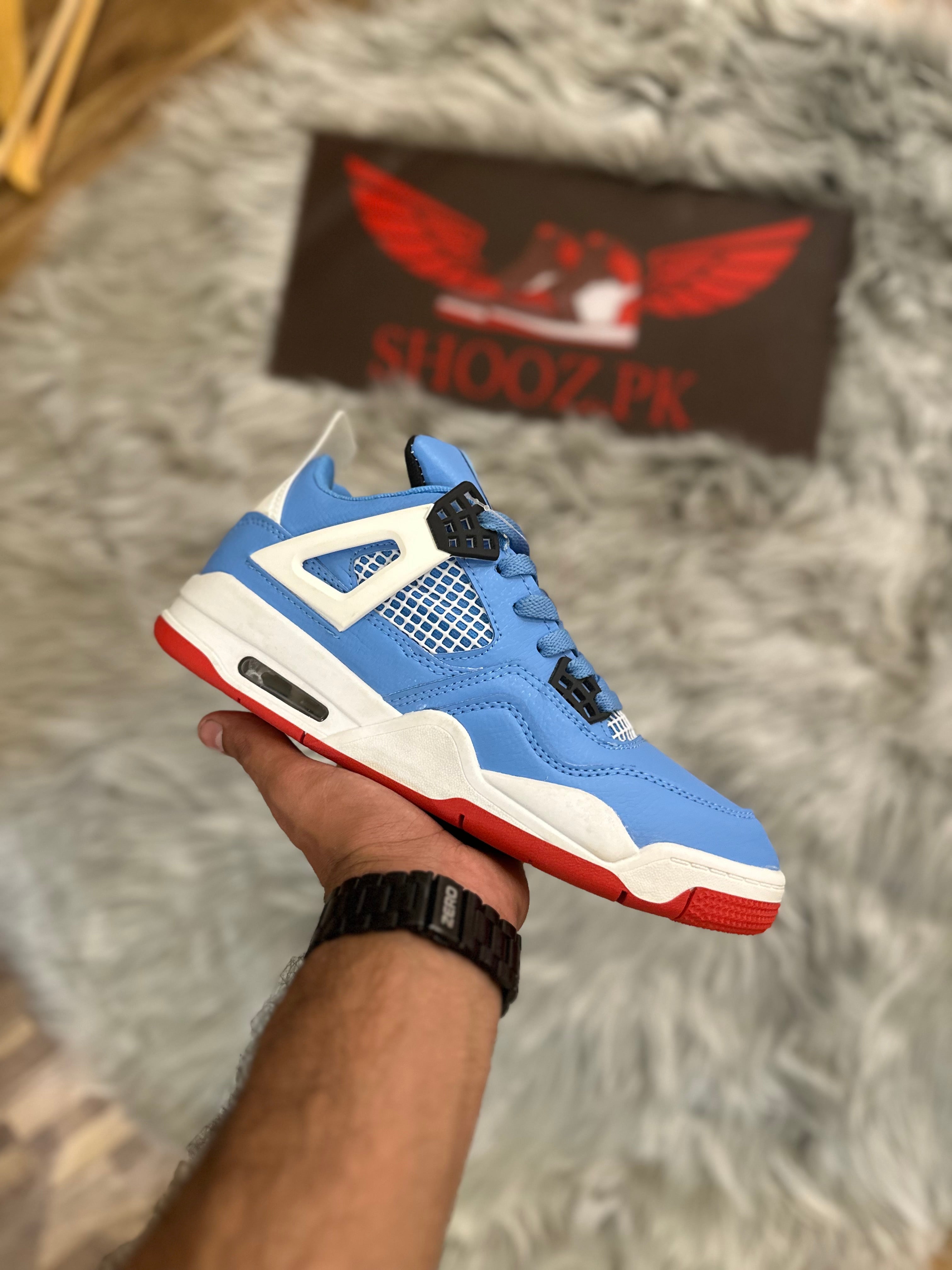Aj 4 blue red