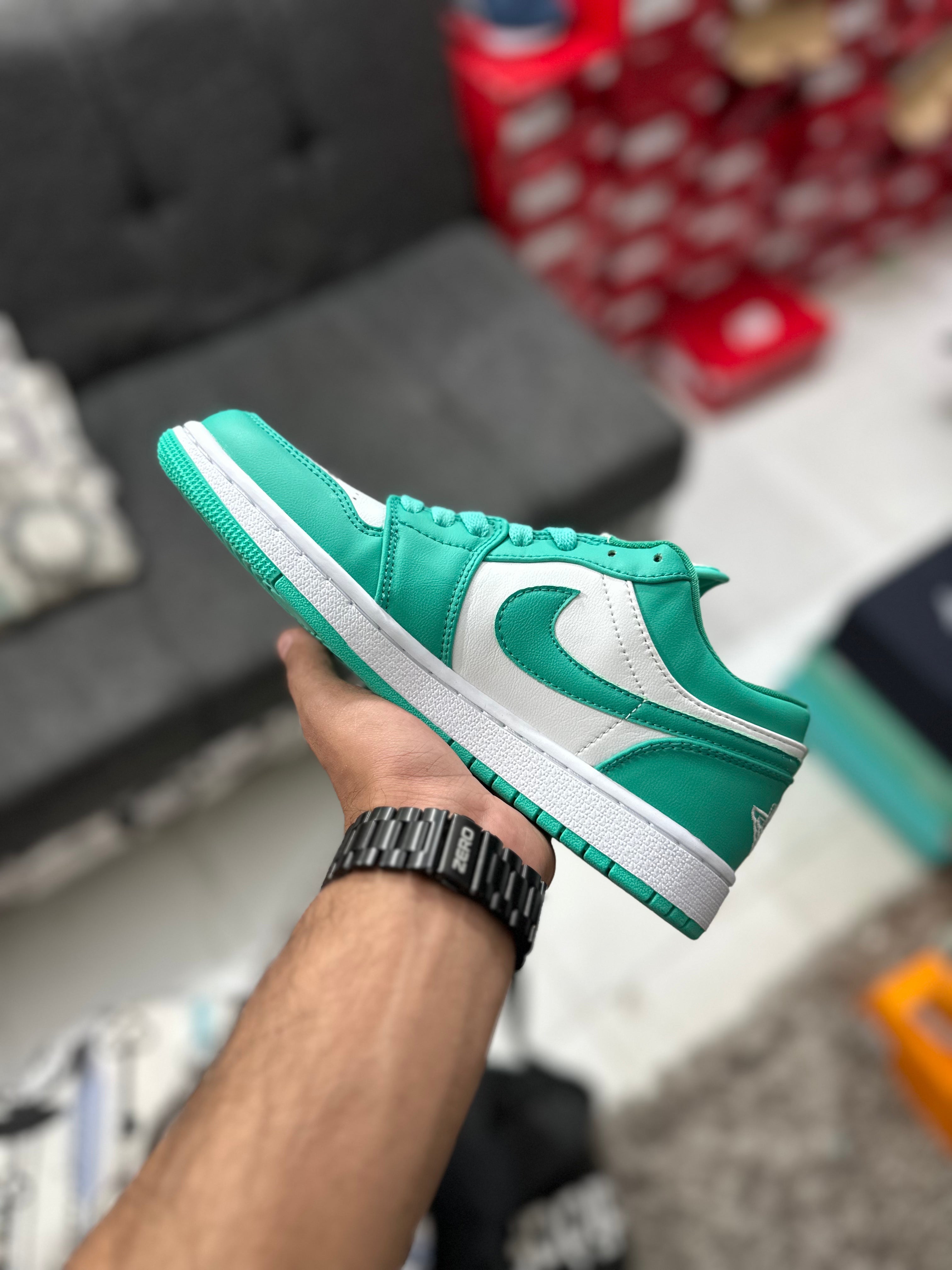 Aj 1 lows Emerald green (Premium batch)