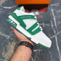LV Trainers Green white -#54 (Premium Batch)
