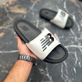 New Balannce Slides White Black