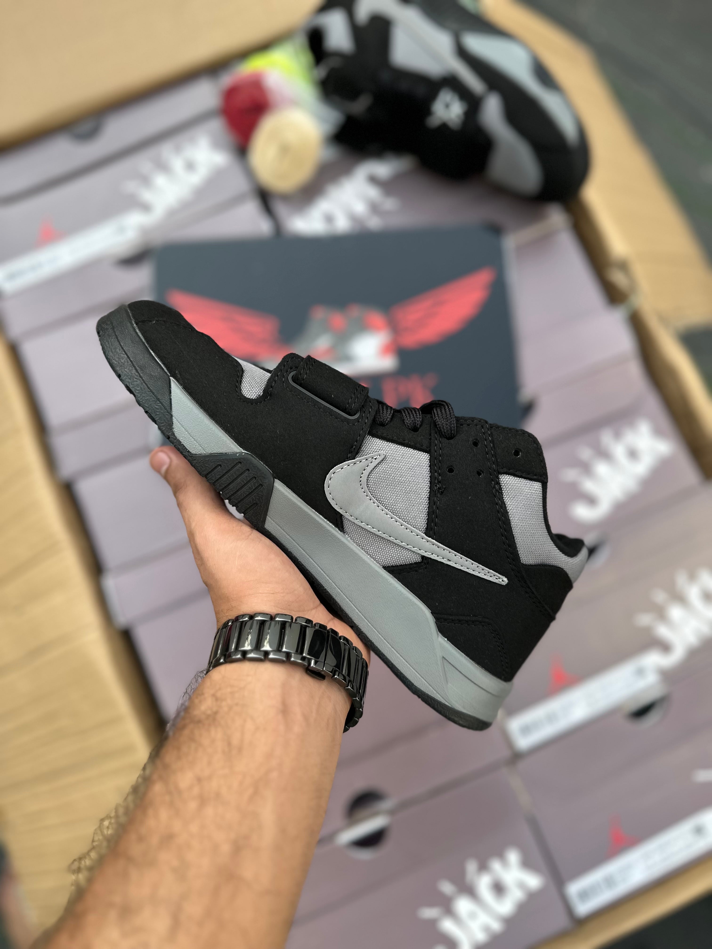 Aj Jumpman jack Black (1:1 batch)