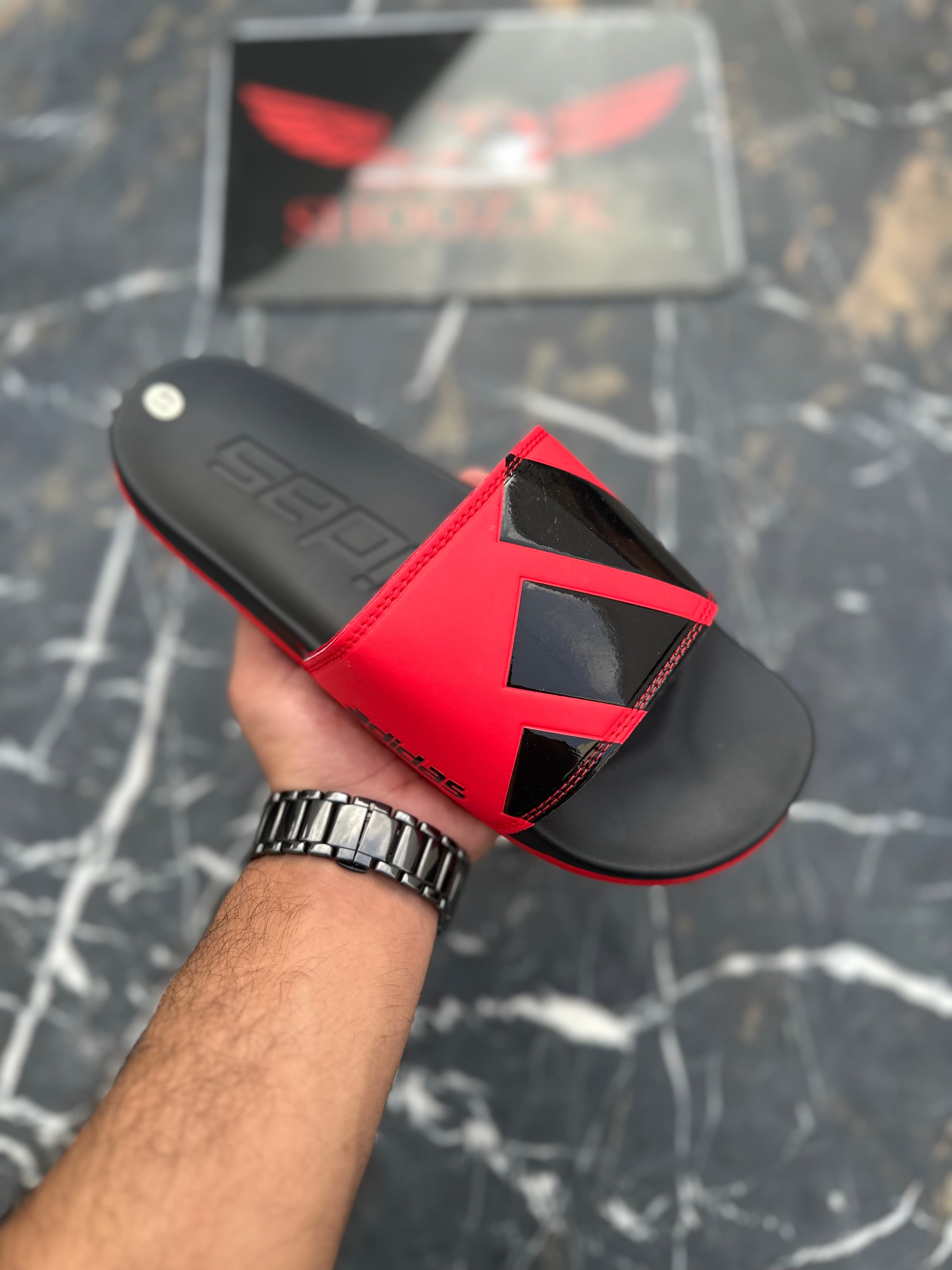 AD slides 3 Stripes Red