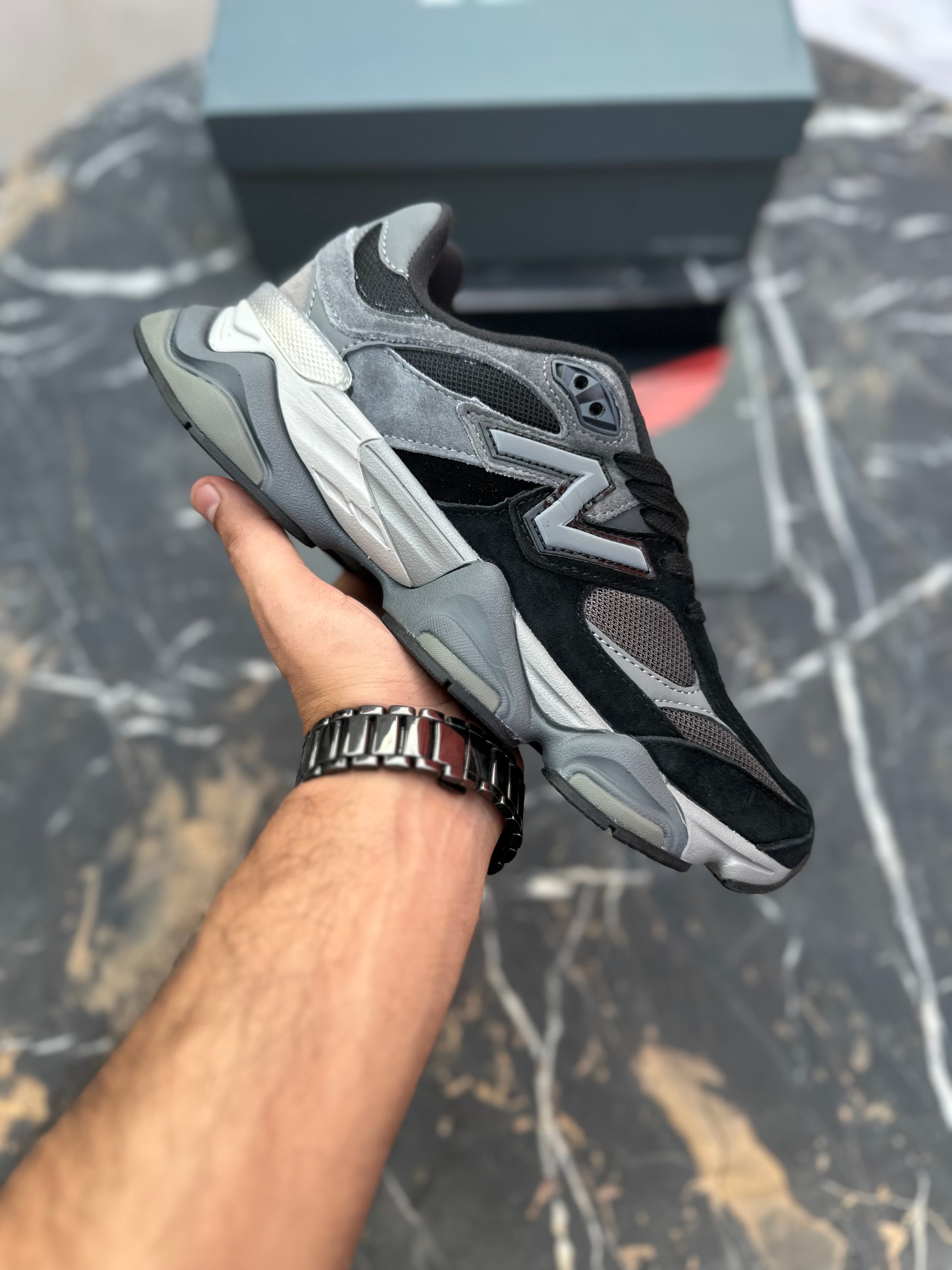 NB 9060 Black Castletock Grey (1:1 batch)