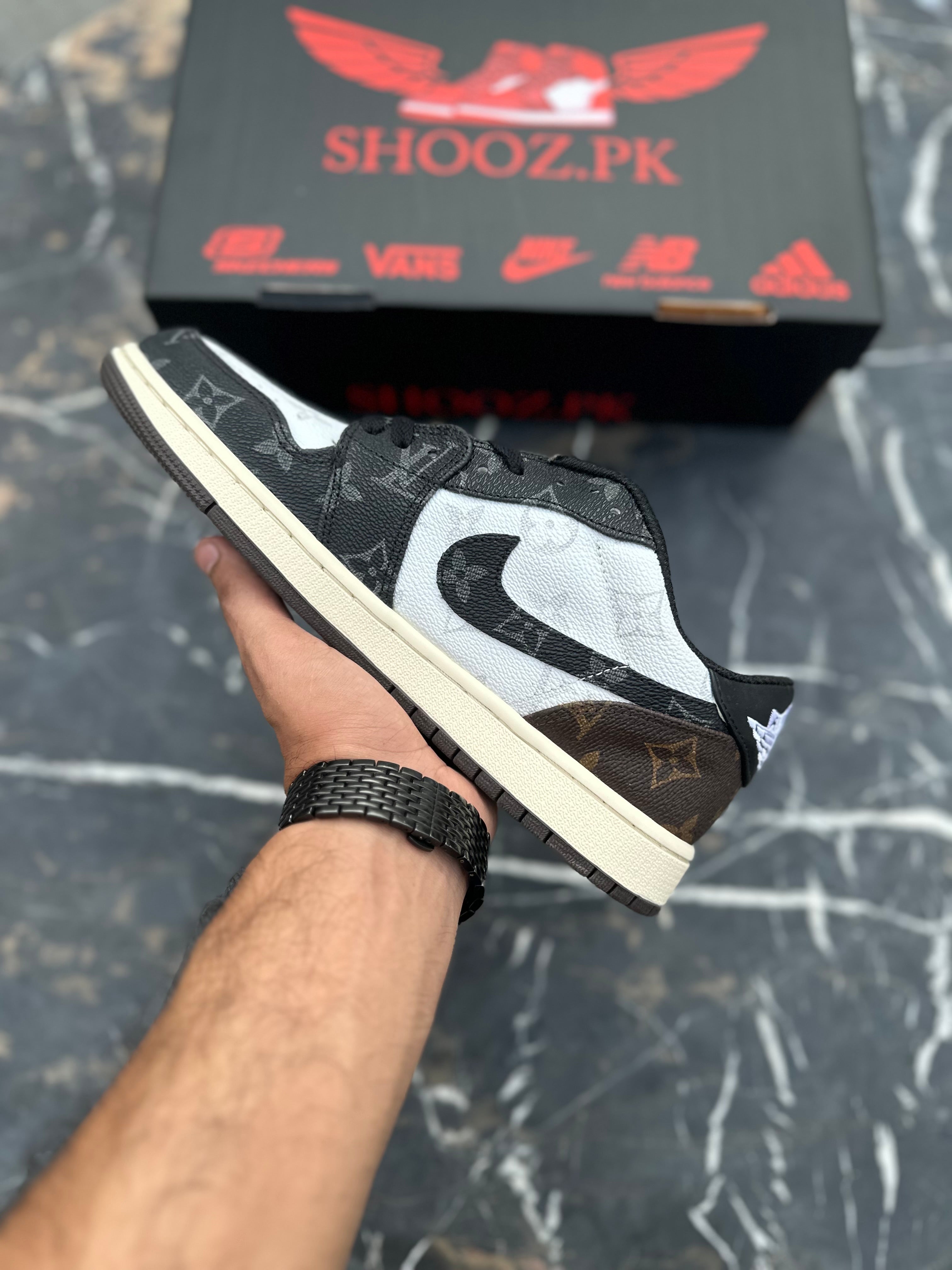 Aj 1 Travis x LV lows (Premium batch)