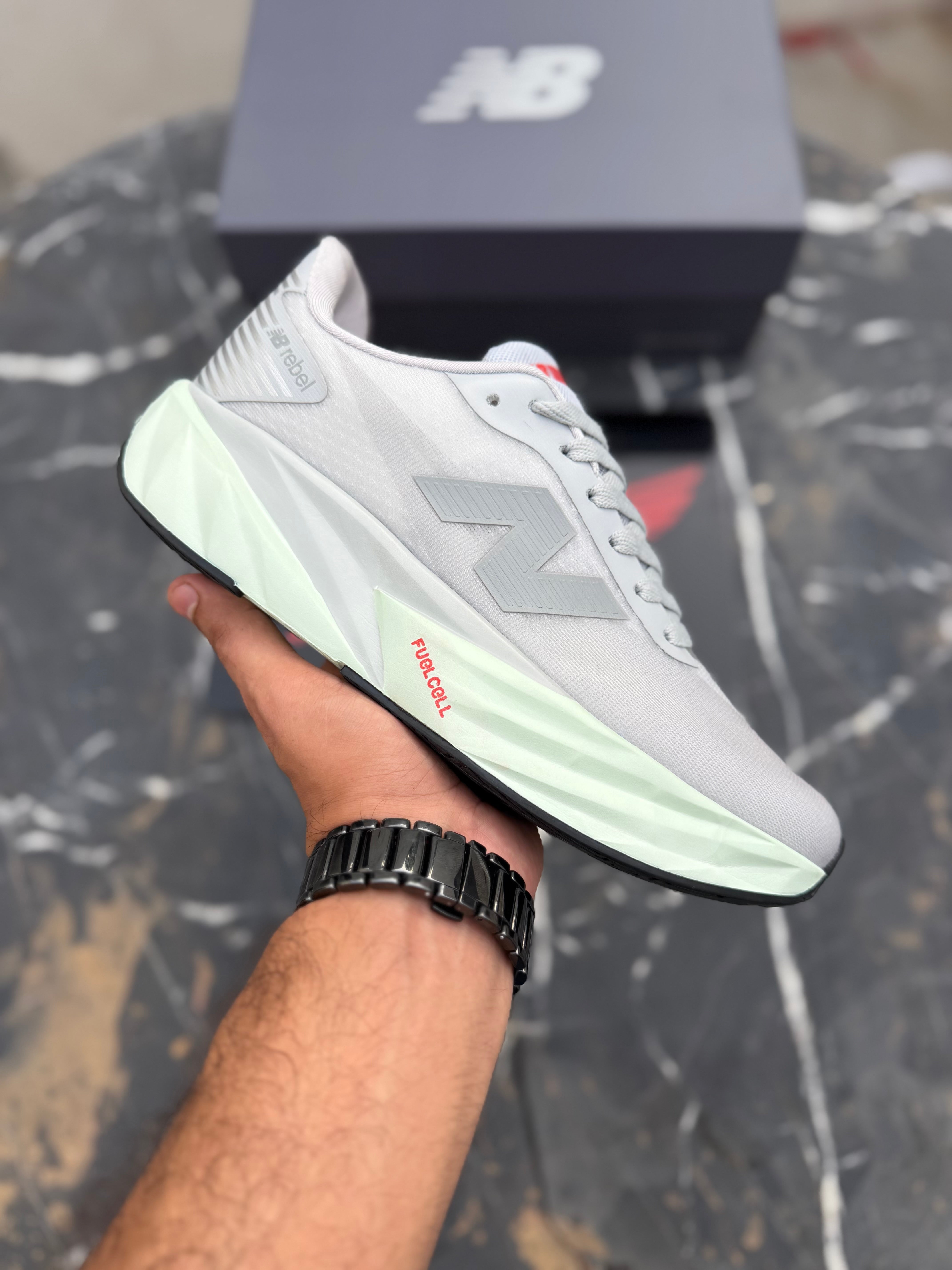 NB Rebel V5 Mineral White