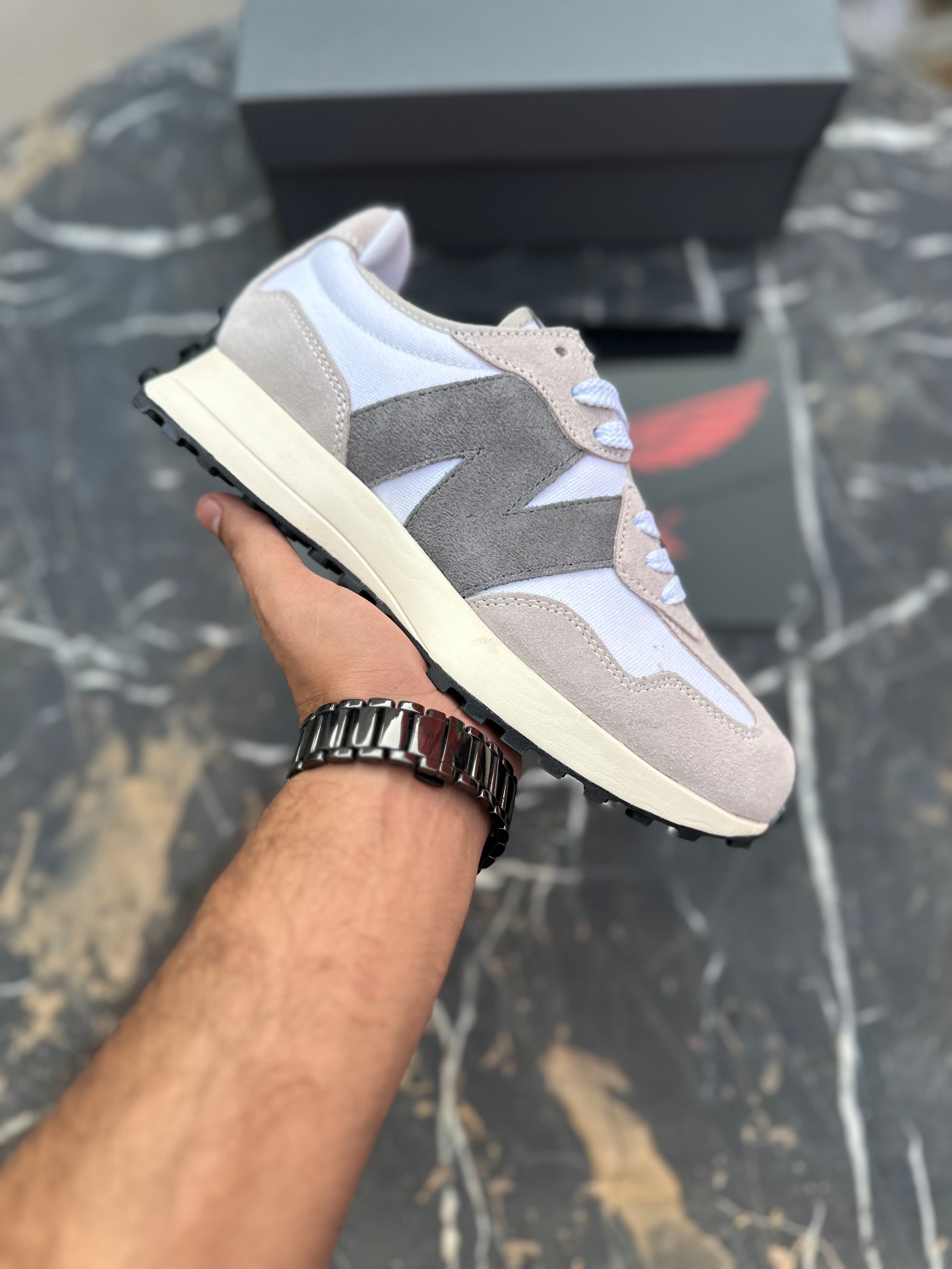 NB 327 Indigo White Grey (1:1 batch)