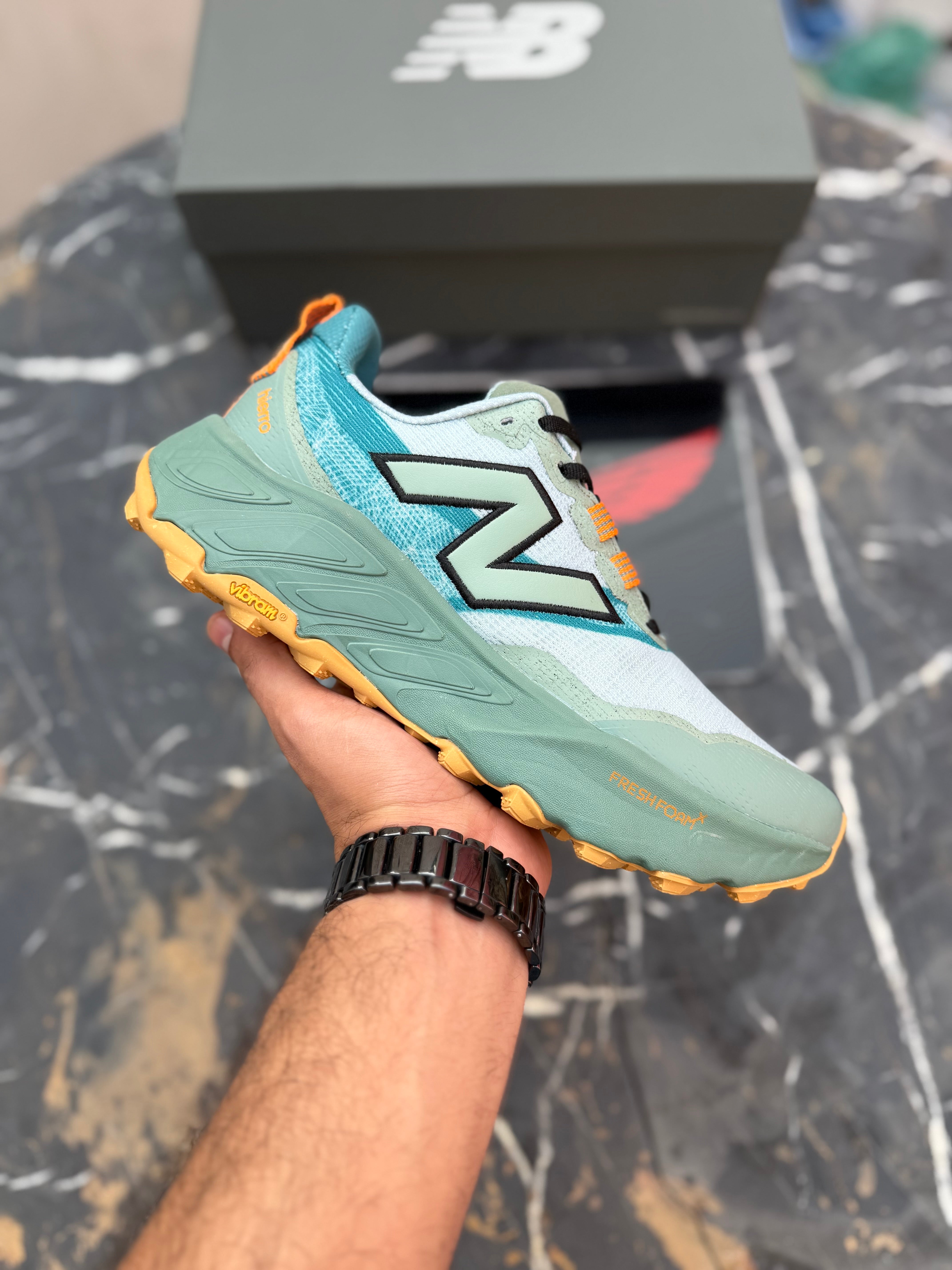 NB Fresh Foam X Hierro Trail V9 Dark Juniper