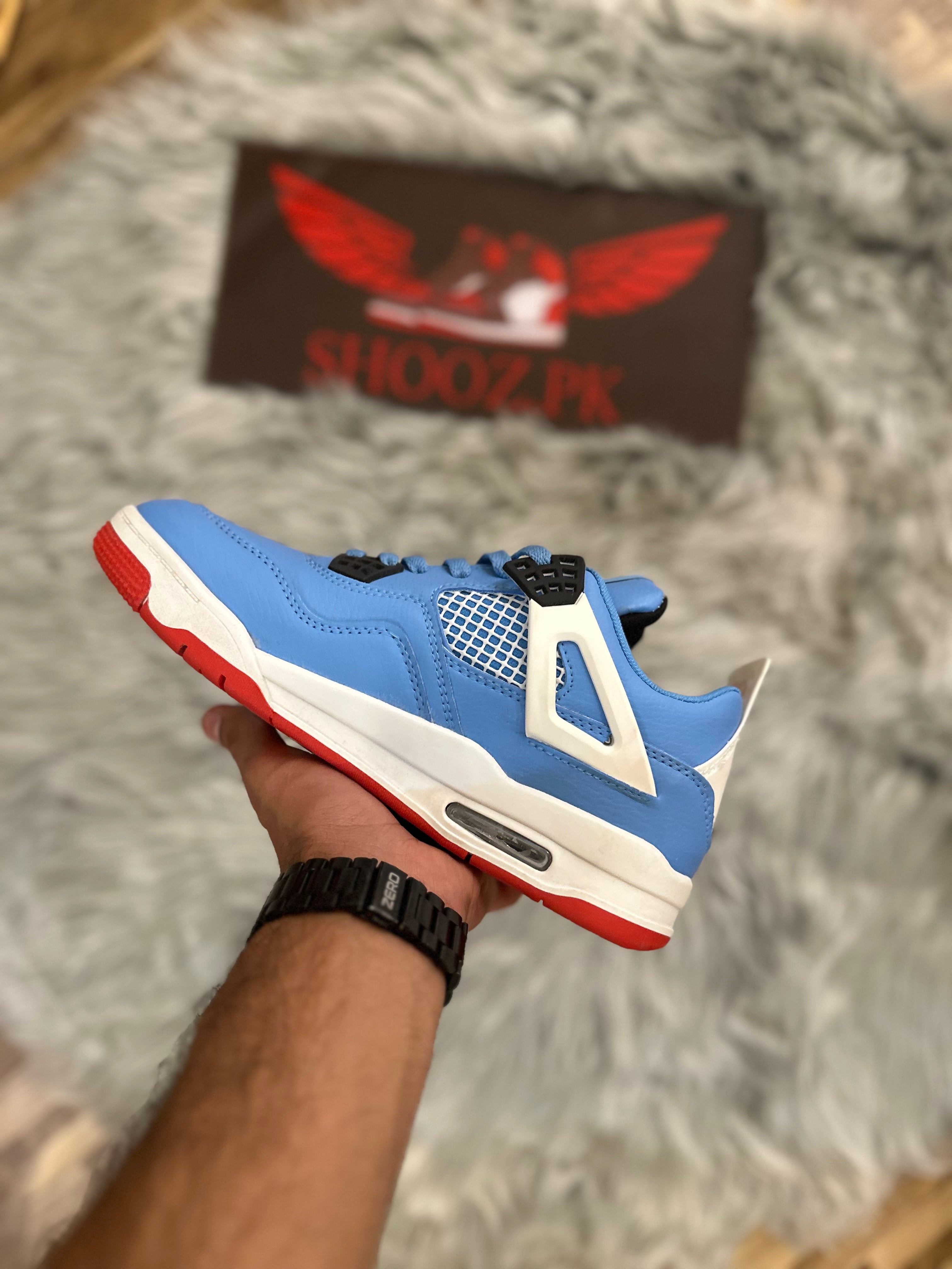 Aj 4 blue red
