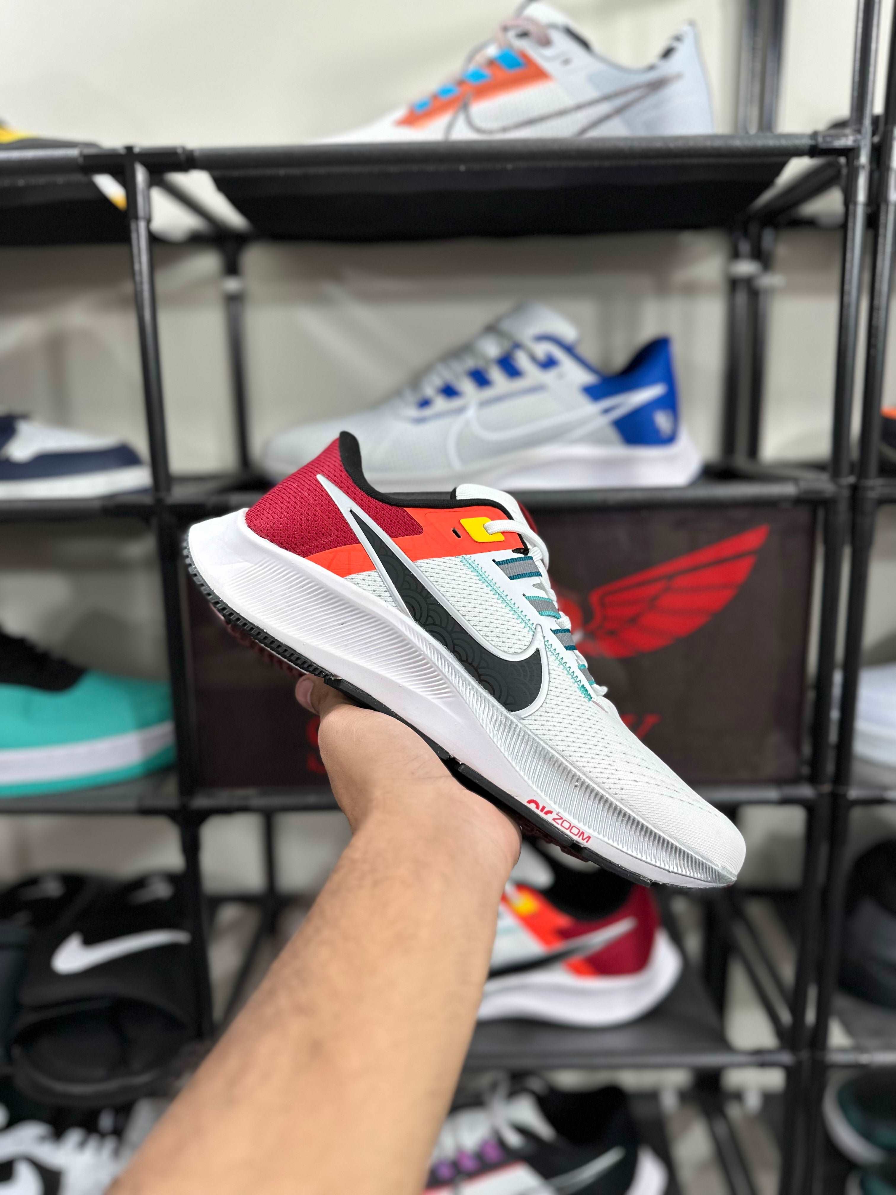 NK pegasus 38 sail white red black