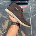 Lacosste Highs Deep Brown