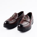Chunky Sole Loafers- Brown (Bil)