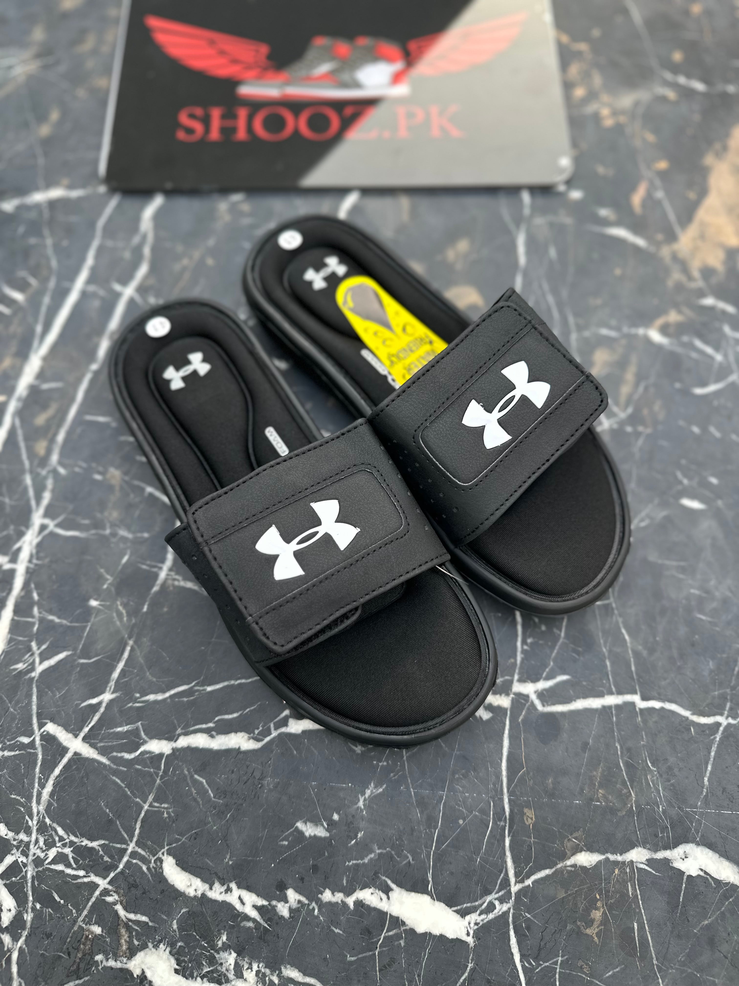 UA slides Black