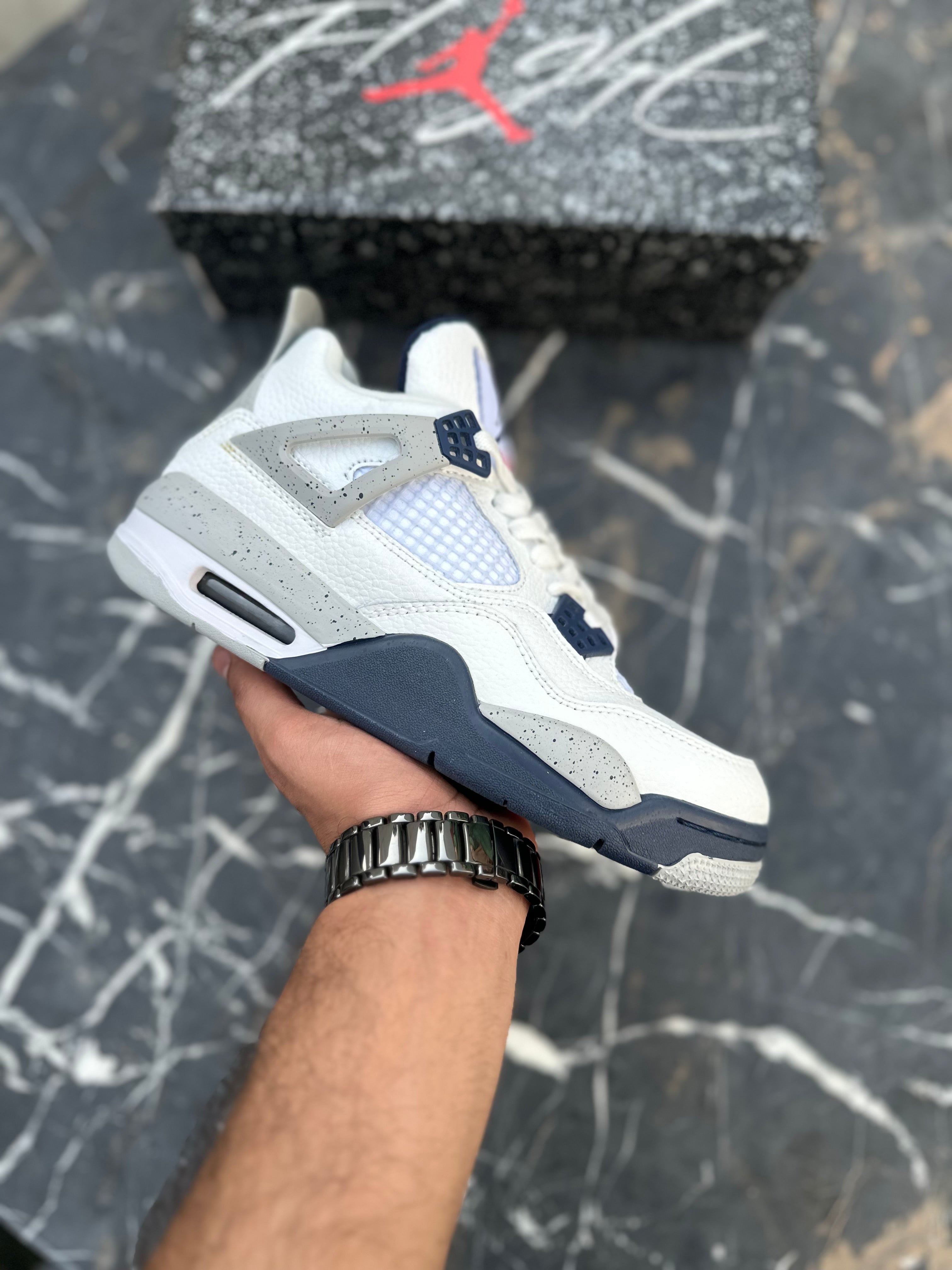 Aj 4 Midnight Navy- Premium batch