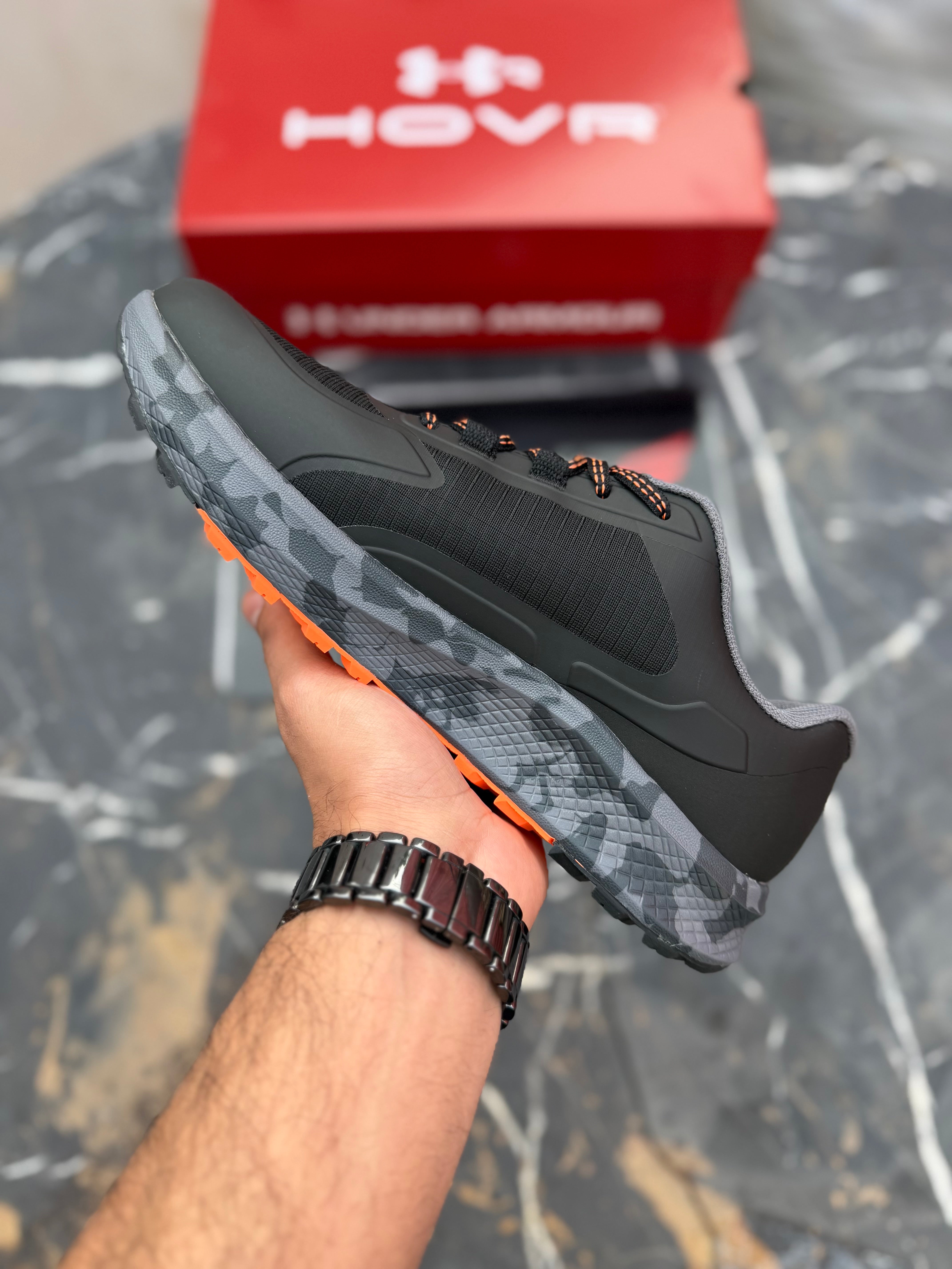UA Charged TR 3 Black orange (Dot perfect)