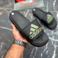 AD comfort slides Black Green