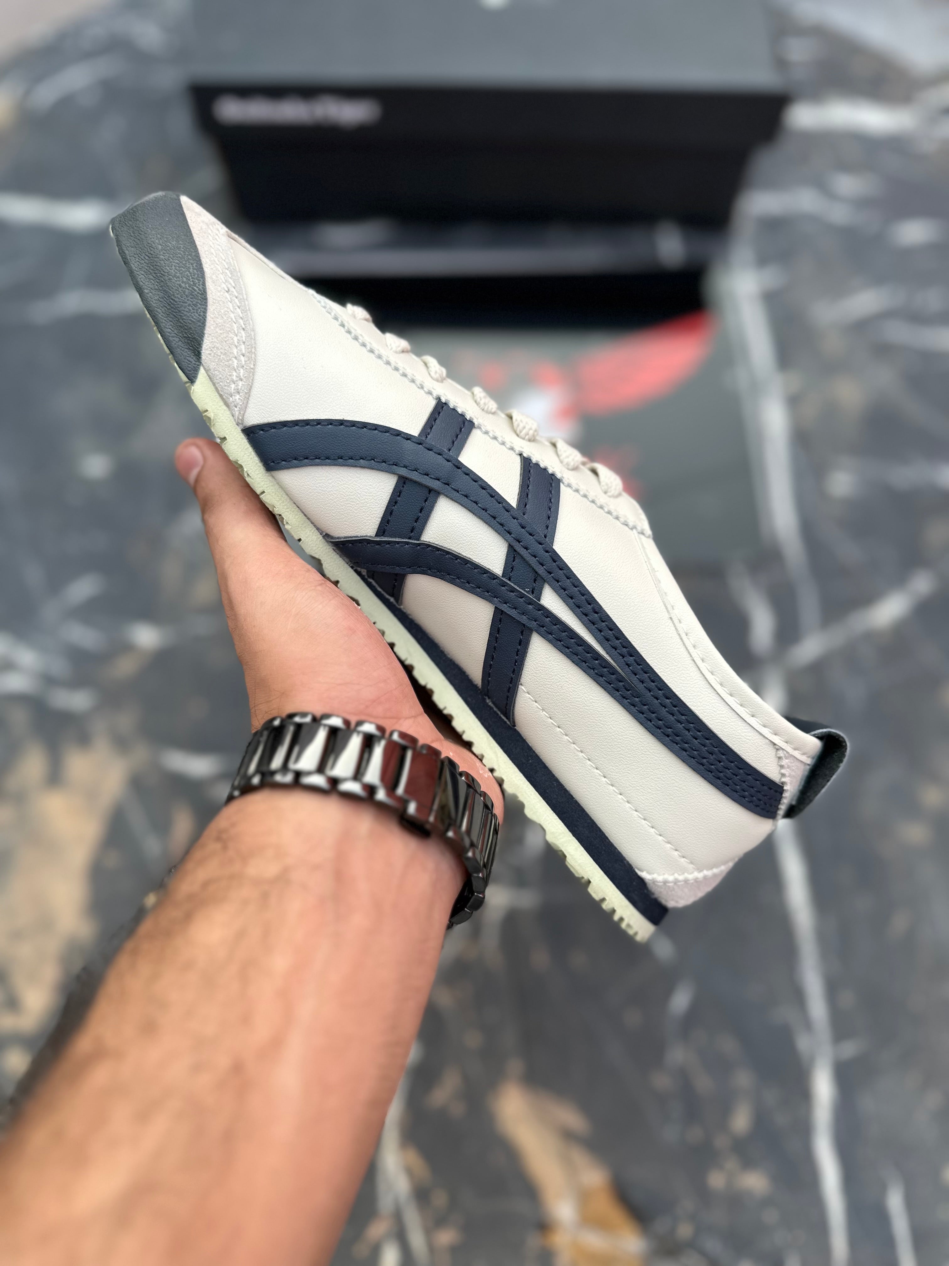 Onitsuka Tiger 66 Birch Peacoat (1:1 batch)