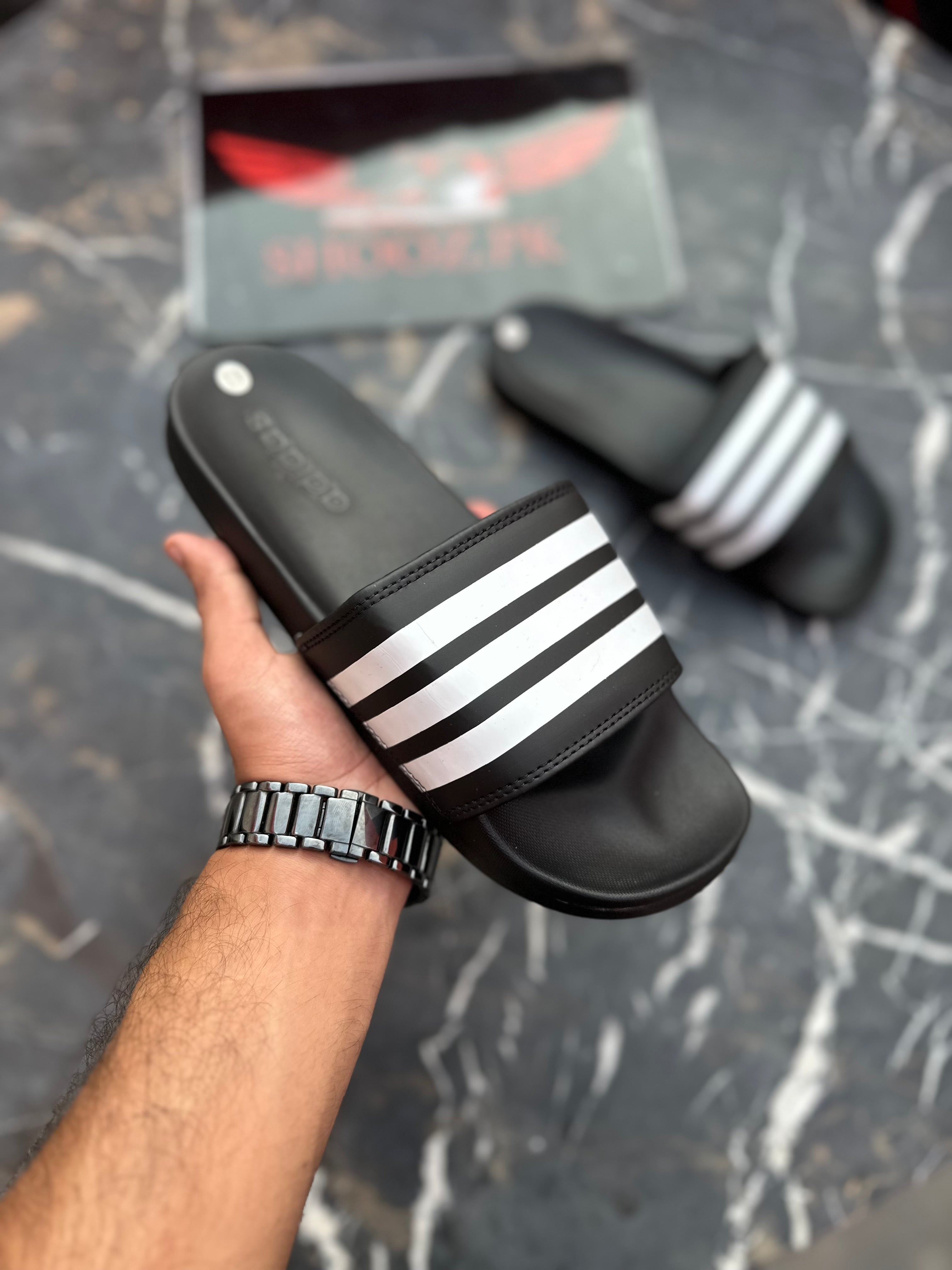 AD slides black white
