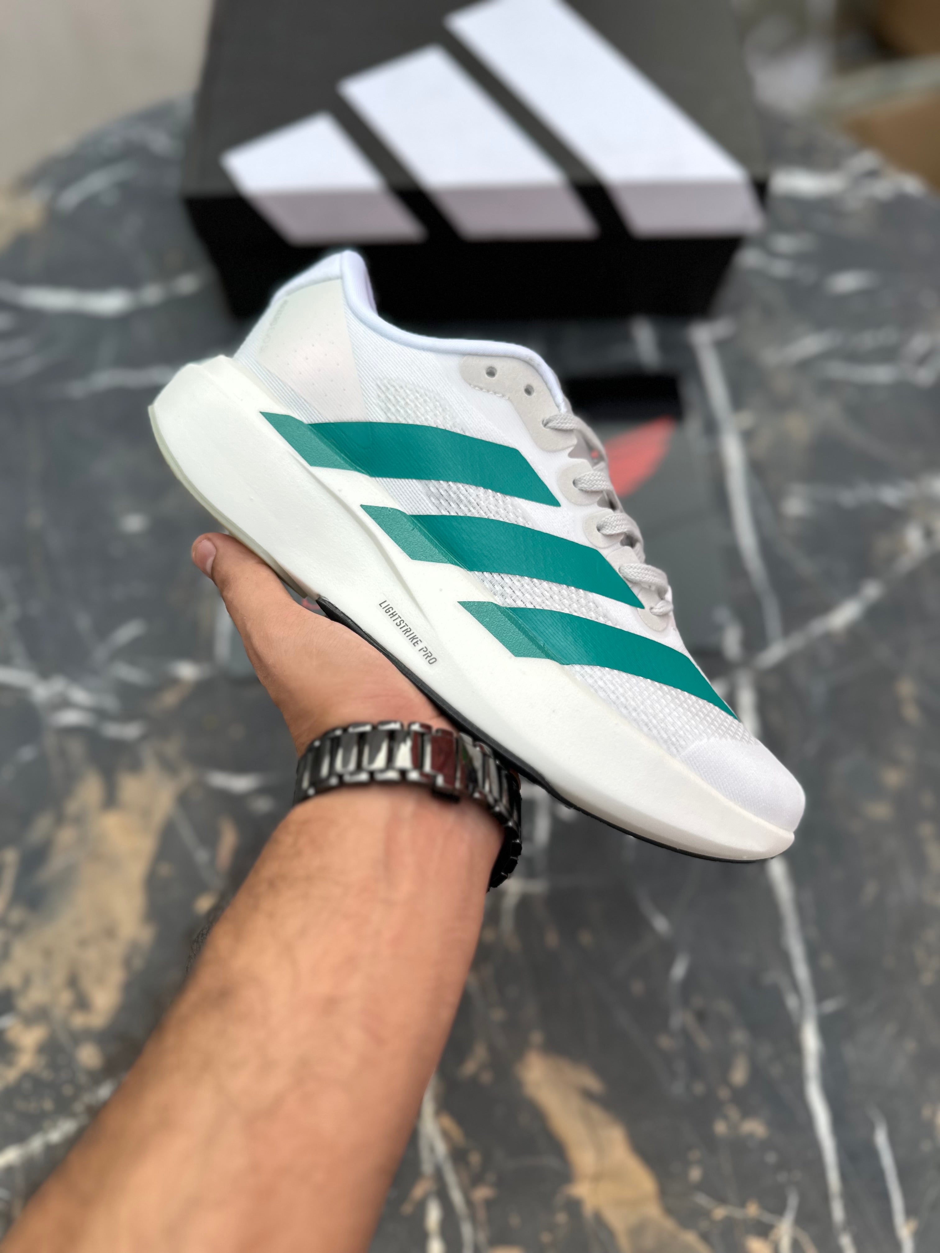 Adizero Evo SL White Green (Dot perfect)