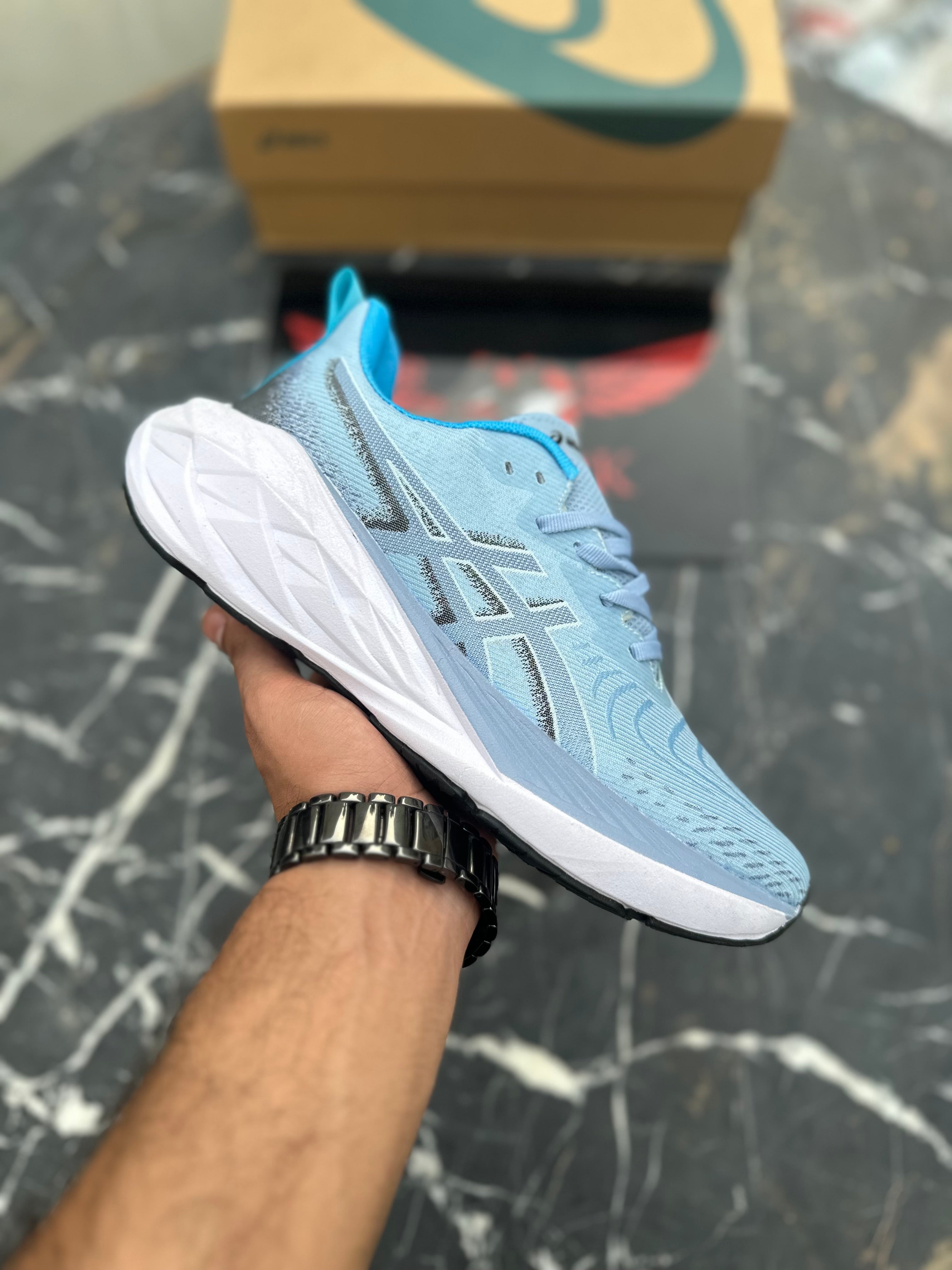 Asics Novablast 4 Teal blue