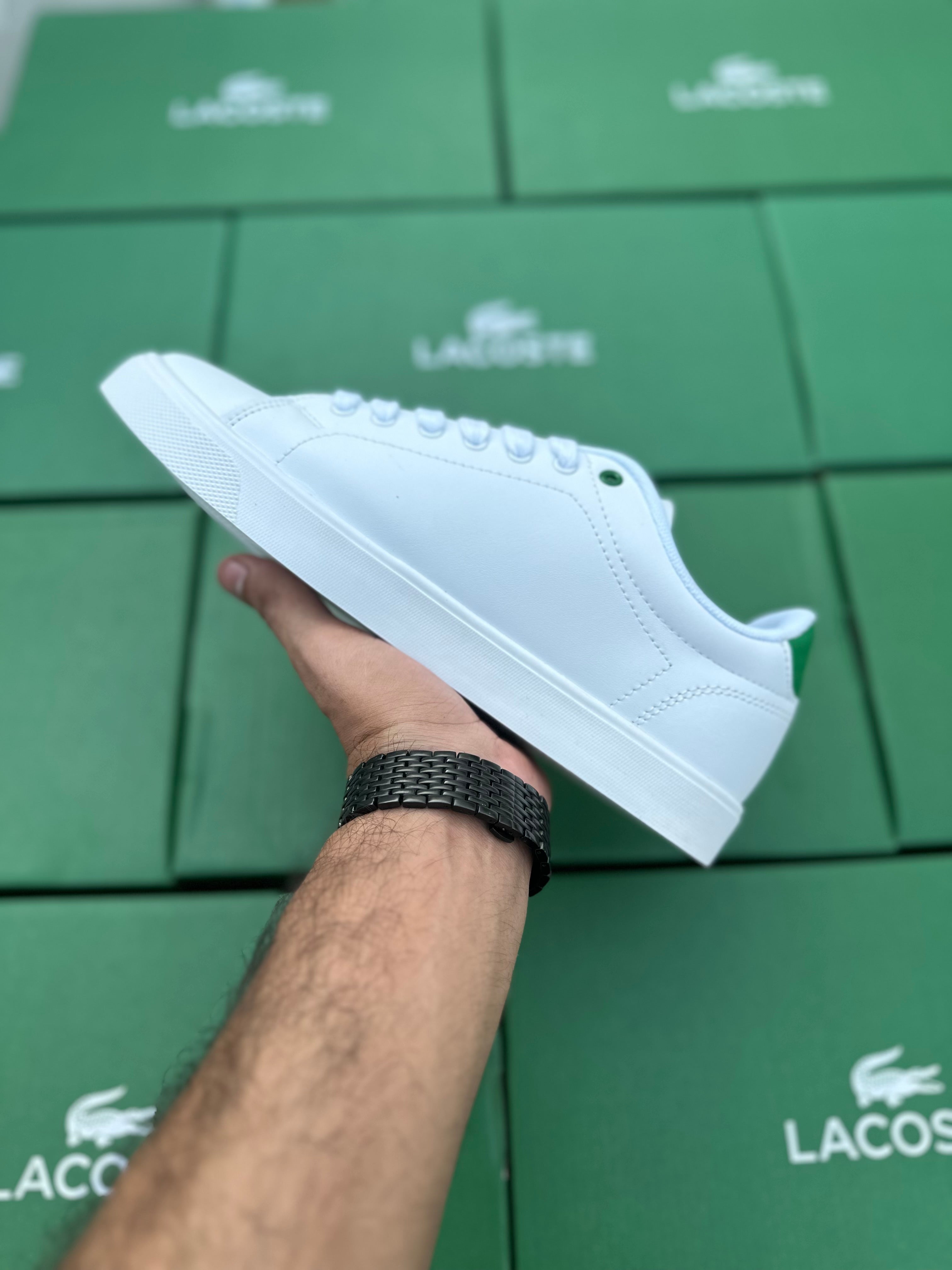 Lacosste Powercourt sneakers White
