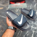 NK turbo slides (Strap)- Navy