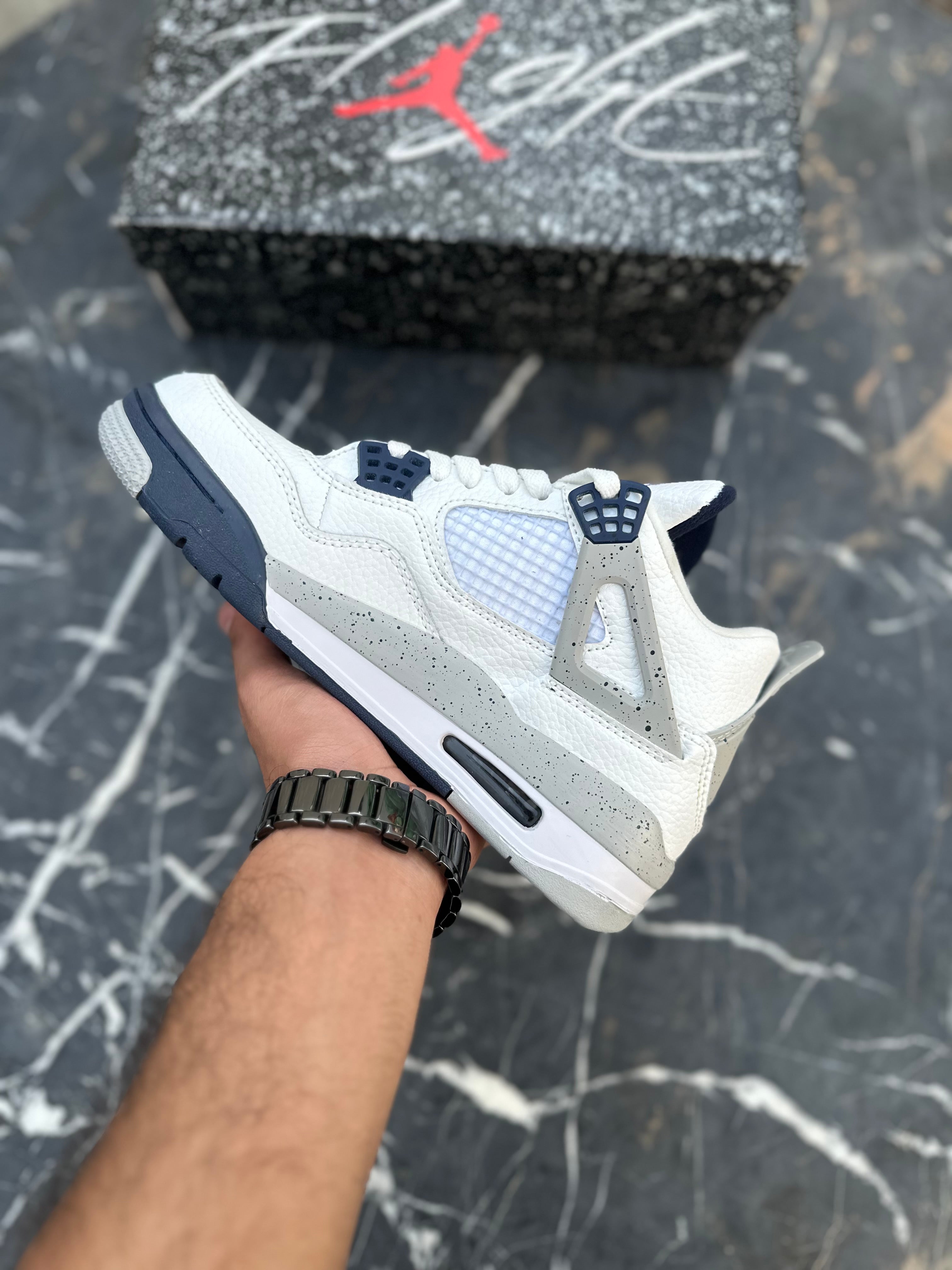 Aj 4 Midnight Navy- Premium batch
