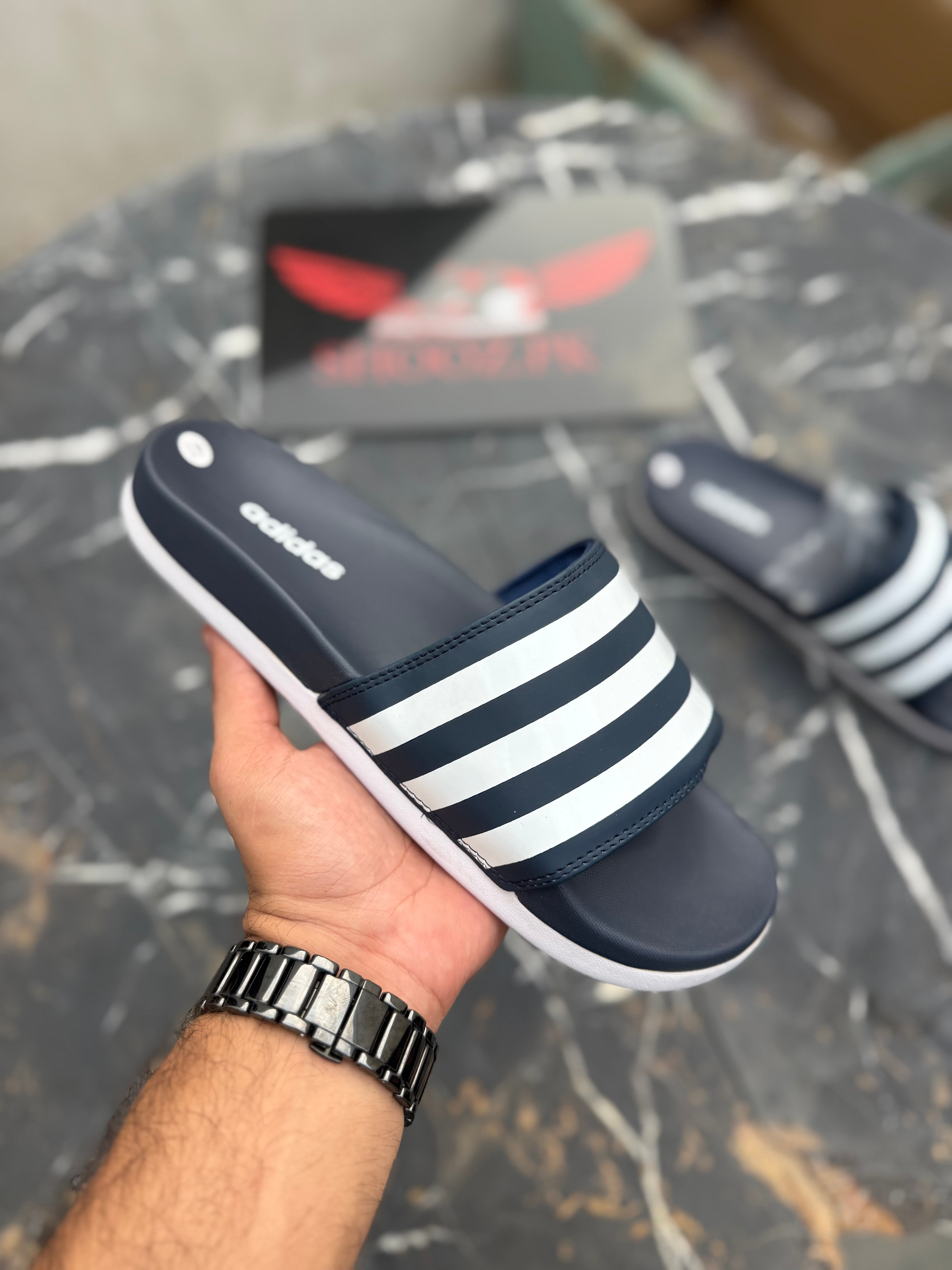 AD slides Navy (8805)