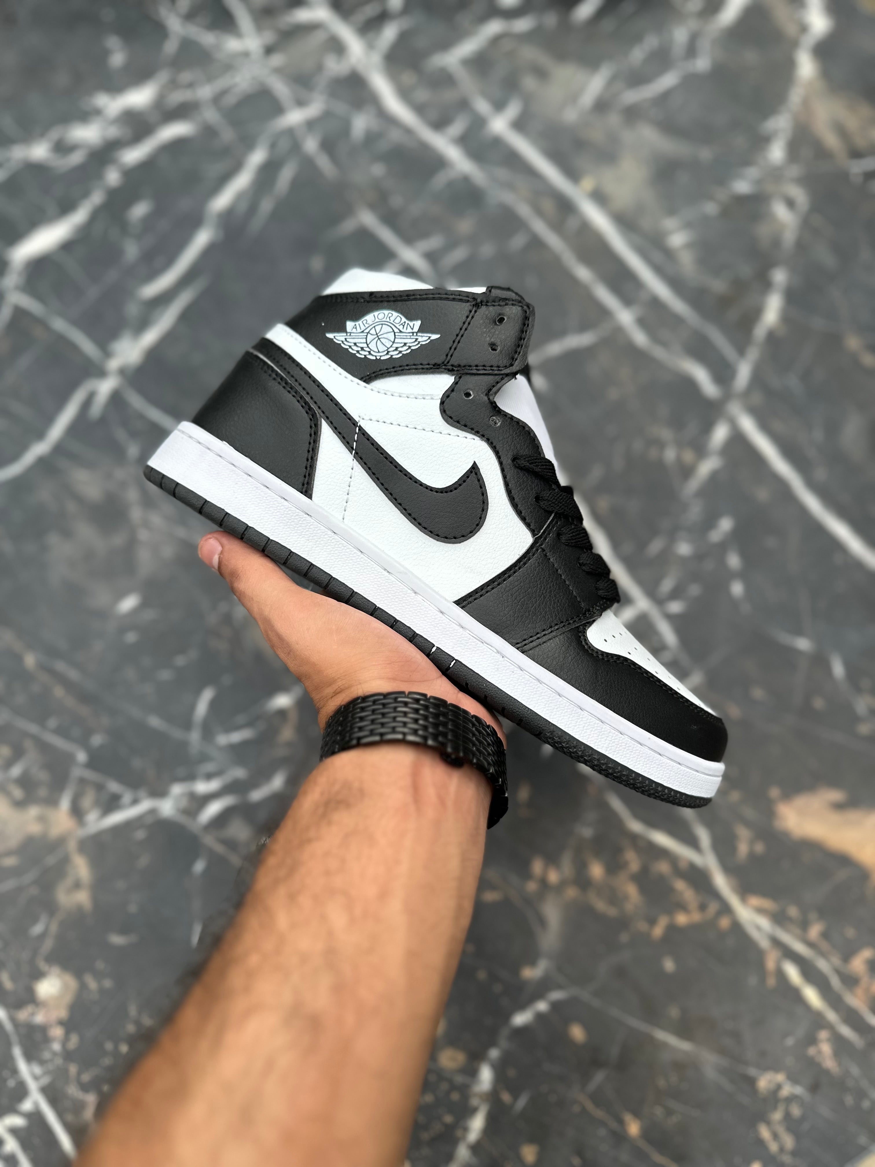 Aj 1 Black white highs