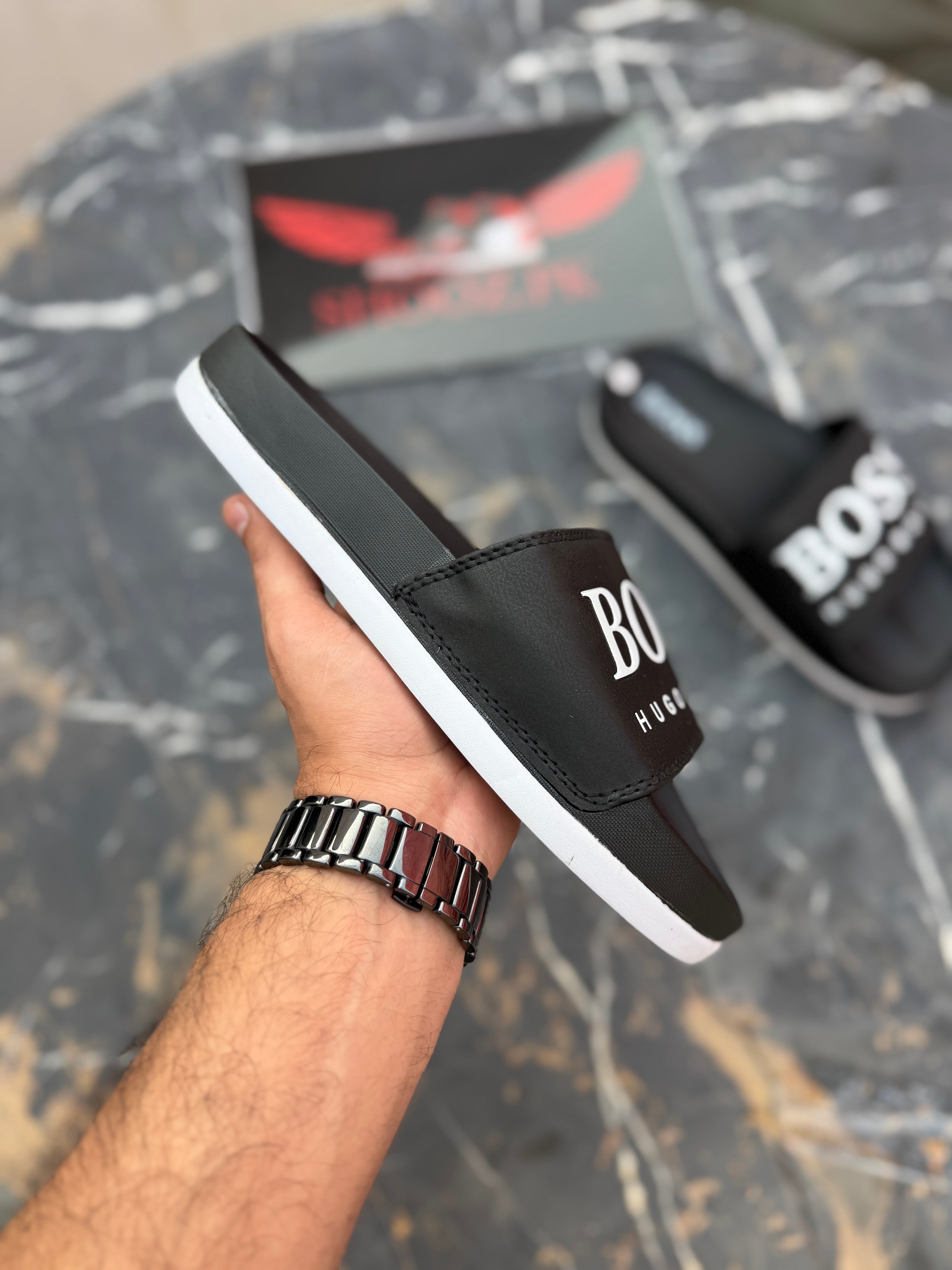 Booss slides- Black