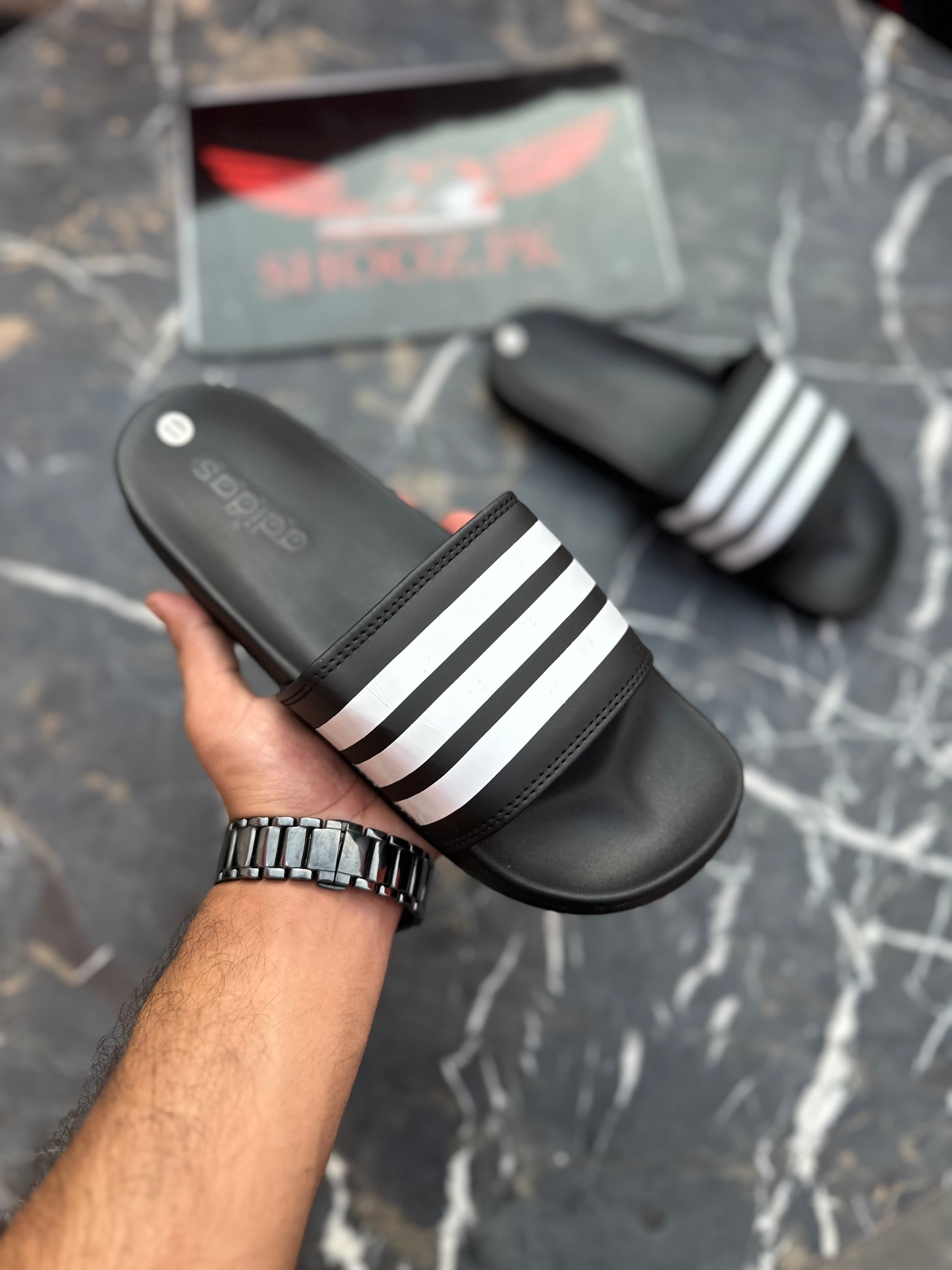 AD slides black white