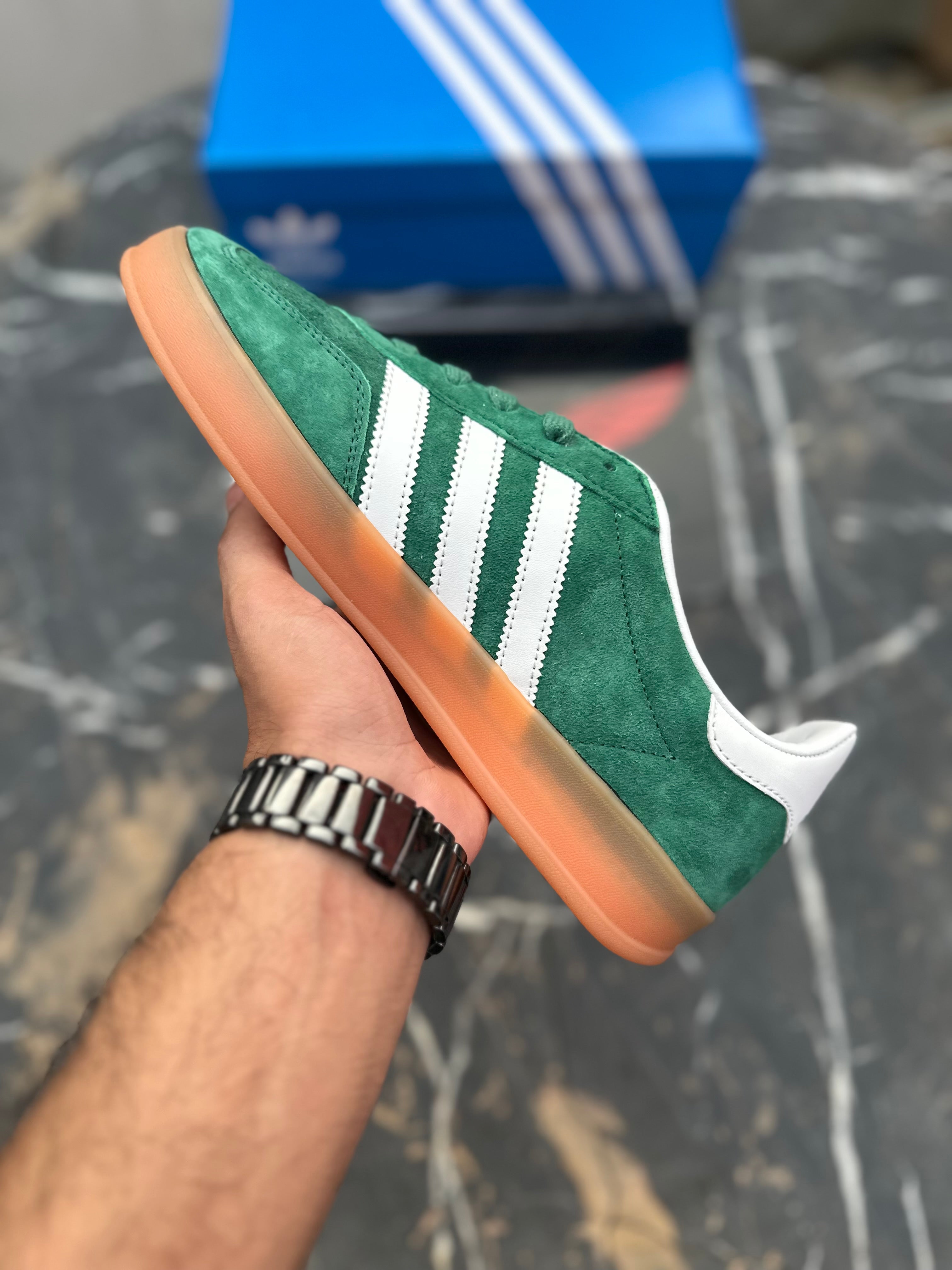 AD Gazelle Green suede (1:1 batch)