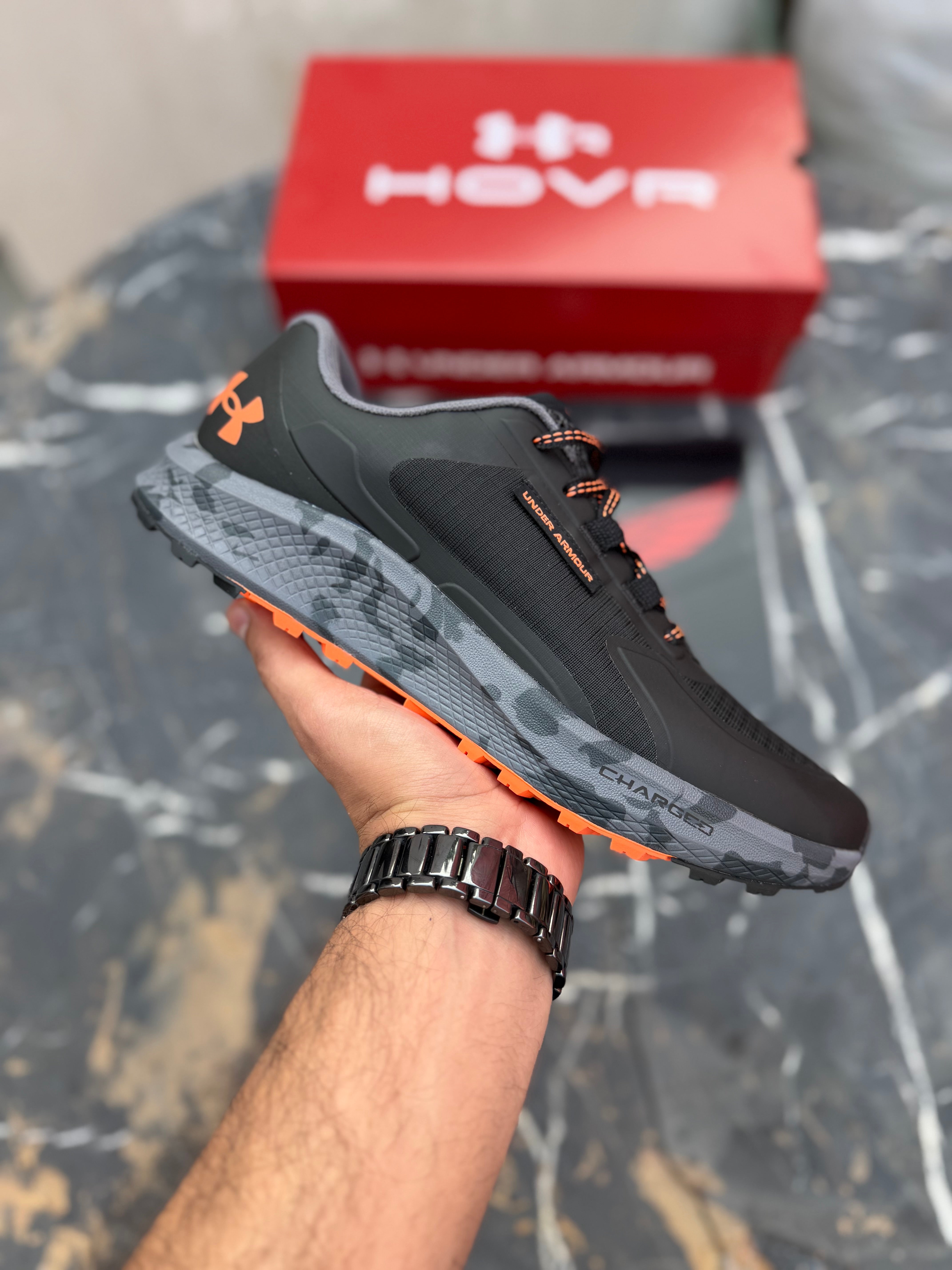 UA Charged TR 3 Black orange (Dot perfect)