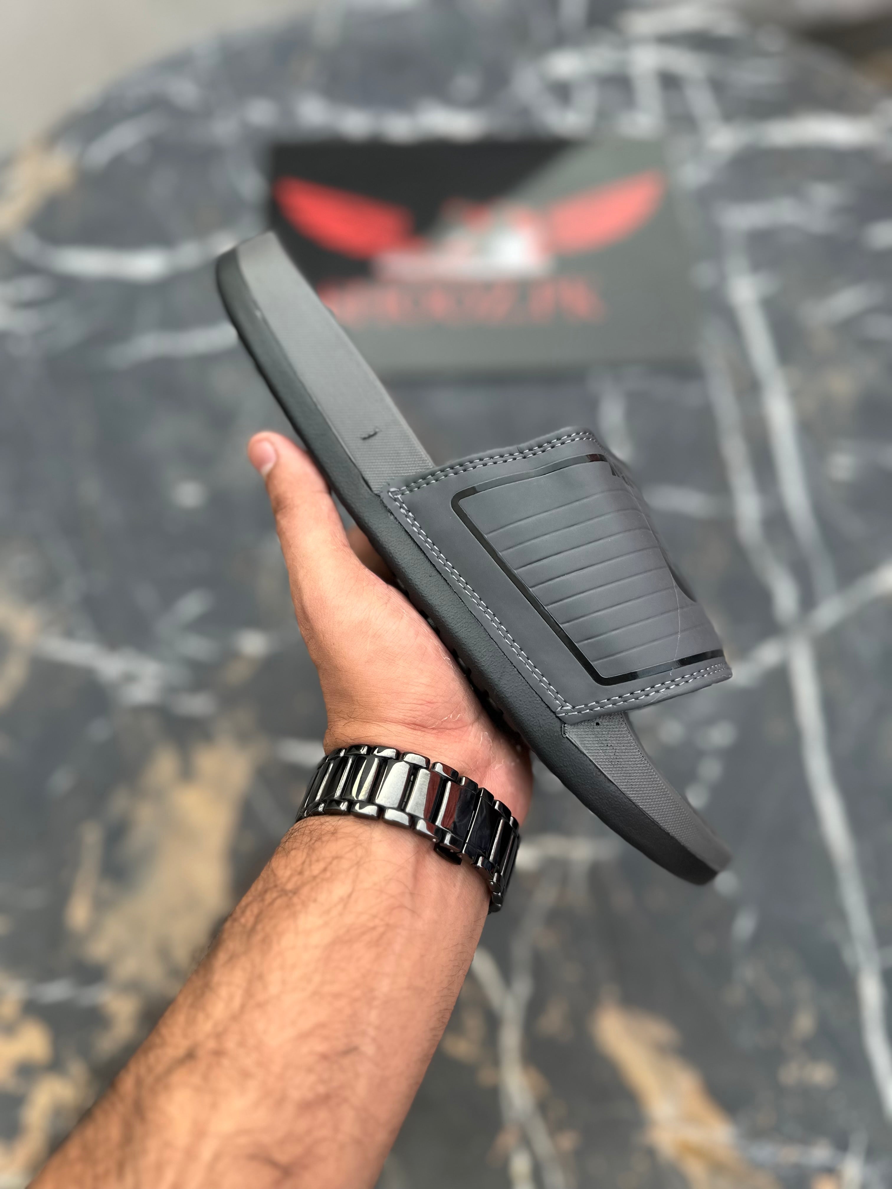 NK turbo slides (1242F)- Grey