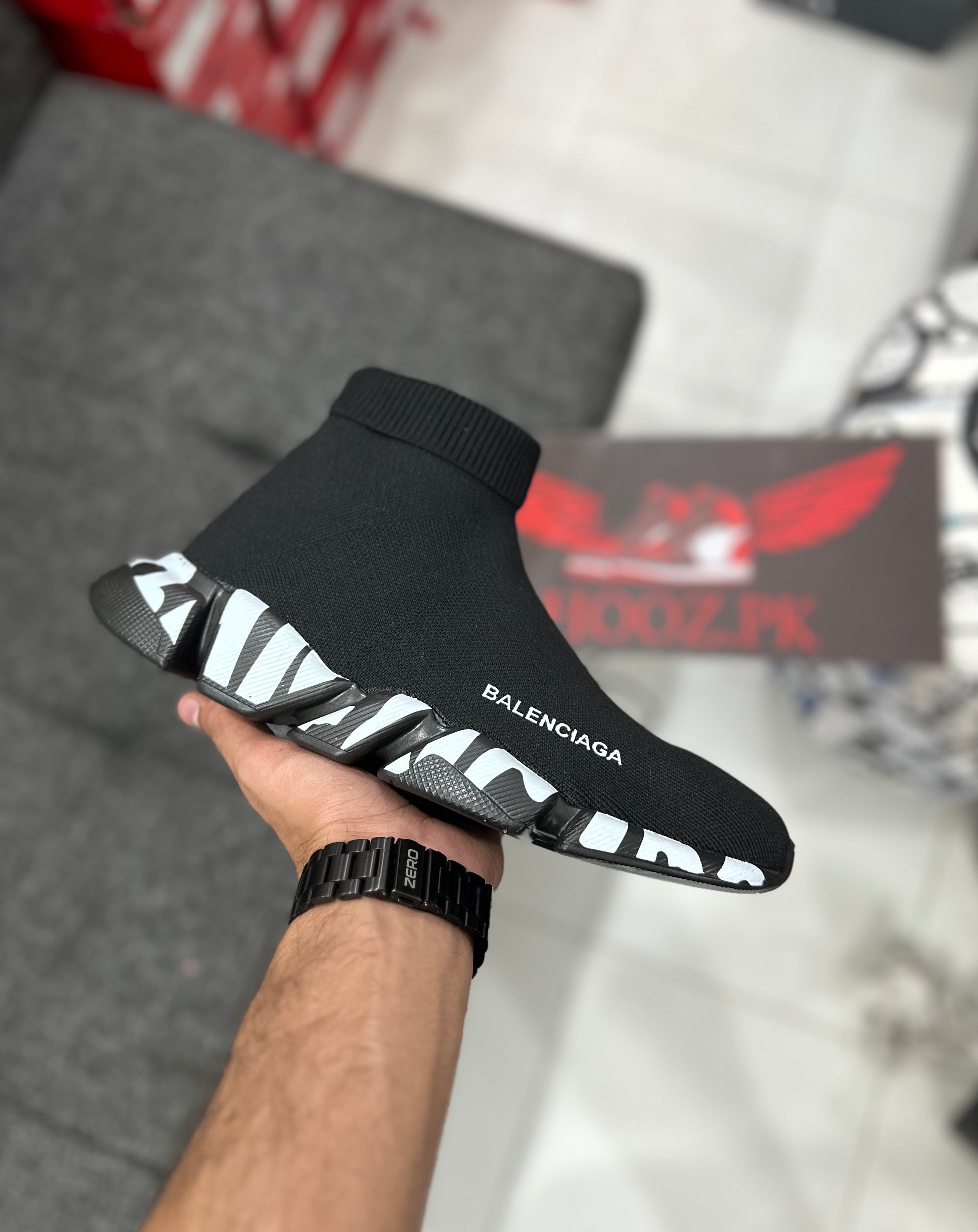 Speed runner Grafitti Black