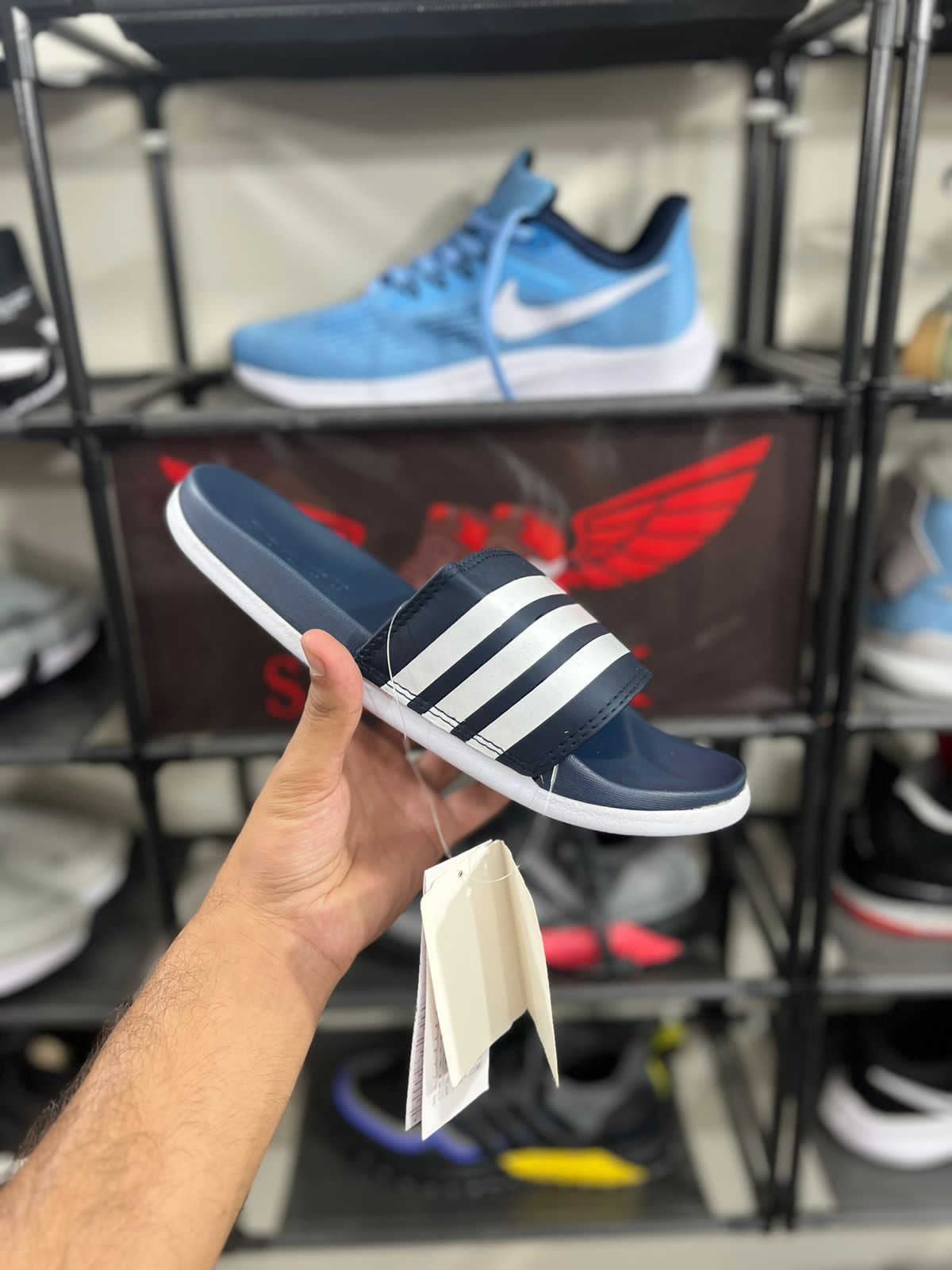 AD slides Blue white